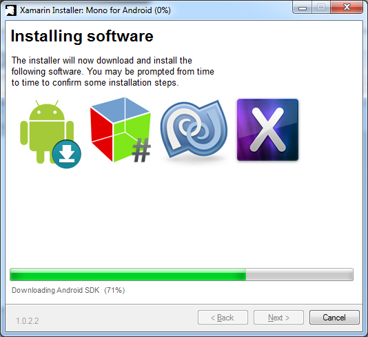 Installing Mono for Android prerequisites