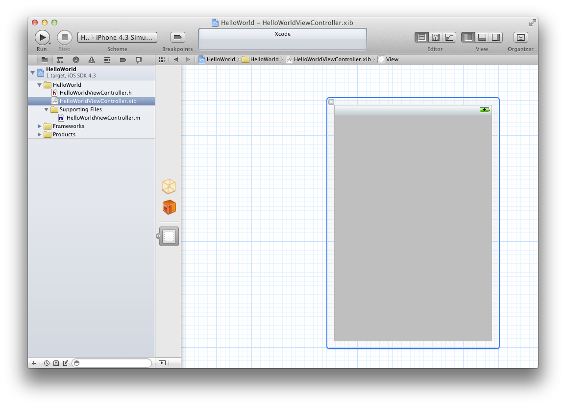 Xcode's Interface Builder